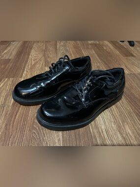 Drexlite Ogden Men's Black Oxford Dress Shoes Size 5D